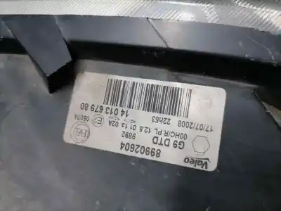 Автозапчастина б/у права фа для citroen jumpy ii (vf7) 2.0 hdi 120 посилання на oem iam 1401367980  1401367980