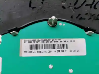 Peça sobressalente para automóvel em segunda mão quadrante por citroen c3 collection referências oem iam 96668806xt  96668806xt