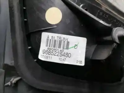 Peça sobressalente para automóvel em segunda mão farolim interior traseiro direito por citroen c3 collection referências oem iam 9685225480  9685225480