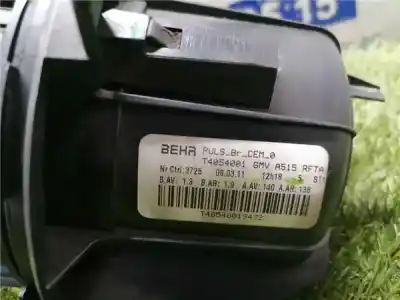 Second-hand car spare part heater blower motor for citroen c3 1.4 hdi (68 cv) 1.4 hdi oem iam references t40540019472  t40540019472