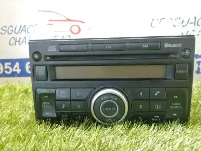 Piesă de schimb auto la mâna a doua SISTEM AUDIO / CD RADIO CASETOFON pentru NISSAN QASHQAI (J10)  Referințe OEM IAM 28185JD000  28185JD000