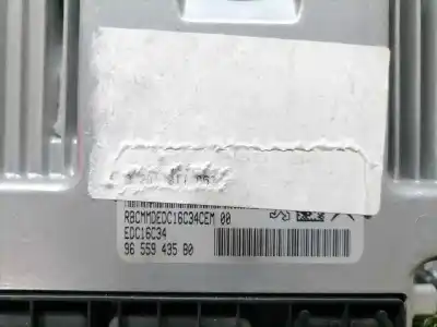 Second-hand car spare part ecu engine control for citroen c4 coupe collection oem iam references 0281011863  9655943580