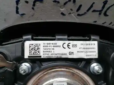 Peça sobressalente para automóvel em segunda mão airbag dianteiro esquerdo por opel meriva b cosmo referências oem iam 498997212  39172523