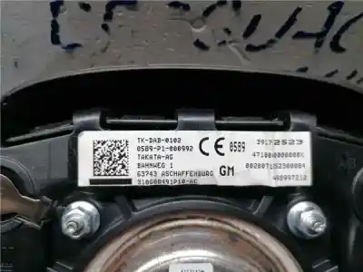 Pezzo di ricambio per auto di seconda mano air bag anteriore sinistro per opel meriva b 1.7 16v cdti riferimenti oem iam 39172523  498997212