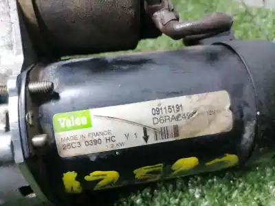 Pezzo di ricambio per auto di seconda mano motorino di avviamento per opel corsa c blue line riferimenti oem iam d6ra249  09115191