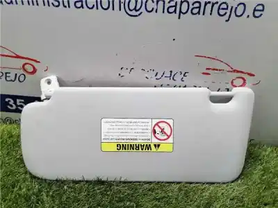 Peça sobressalente para automóvel em segunda mão para-sol direito por kia cee´d 1.4 cat referências oem iam   