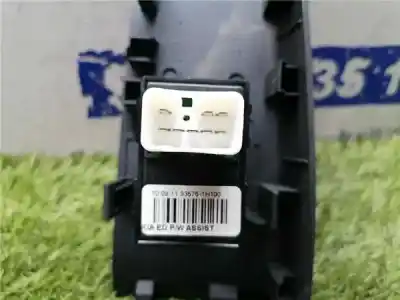 Pezzo di ricambio per auto di seconda mano interruttore alzacristalli anteriore destro per kia cee´d 1.4 cat riferimenti oem iam 935751h100  935751h100