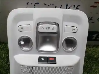 Second-hand car spare part interior light for peugeot 208 1.2 16v vti oem iam references 96738108  96738108