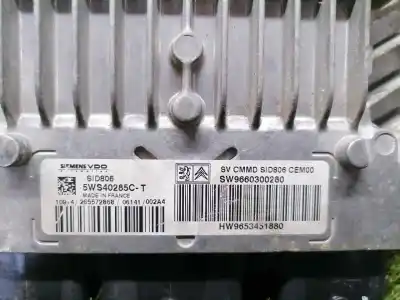 Second-hand car spare part ecu engine control for citroen c3 1.4 hdi cool oem iam references hw9653451880 5ws40285c_t sw9660300280