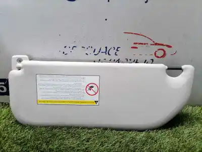 Second-hand car spare part right sunshade for citroen c3 1.4 hdi cool oem iam references   