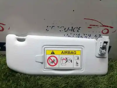 Peça sobressalente para automóvel em segunda mão para-sol direito por peugeot 208 style referências oem iam 