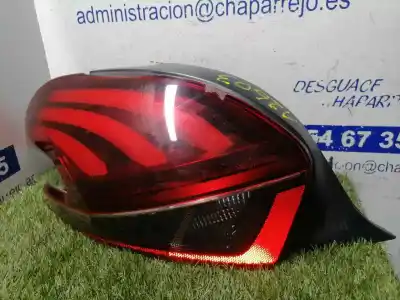 Peça sobressalente para automóvel em segunda mão farolim traseiro esquerdo por peugeot 208 style referências oem iam 