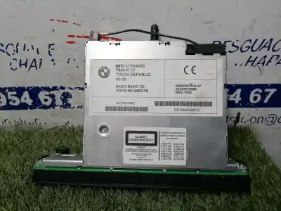 Peça sobressalente para automóvel em segunda mão sistema de áudio / rádio cd por bmw x3 (e83) 2.0d referências oem iam a2c53319982  6512917524301