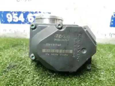 Peça sobressalente para automóvel em segunda mão borboleta de admissão por hyundai i30 comfort referências oem iam 5wy9174d  351002a900