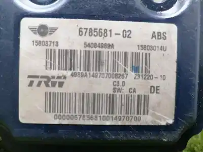 Pezzo di ricambio per auto di seconda mano abs per mini mini (r56) one riferimenti oem iam 15803713  678568102
