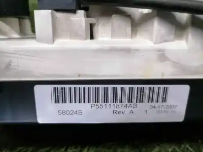 Second-hand car spare part heating / air conditioning control panel for dodge caliber s oem iam references p55111874ab  p55111874ab