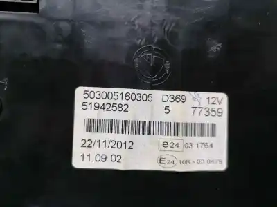 Second-hand car spare part dashboard for fiat doblo active oem iam references 51942582  51942582