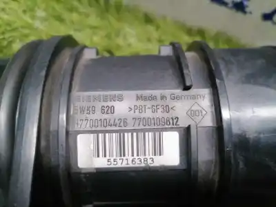Peça sobressalente para automóvel em segunda mão medidor de massa de ar por renault scenic ii confort dynamique referências oem iam 7700109812  h7700104426