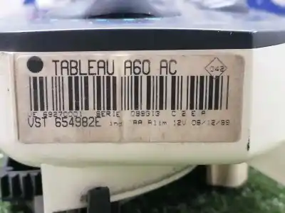 Second-hand car spare part heating / air conditioning control panel for renault clio ii fase i (b/cbo) 1.2 limited (b/cboa/f) oem iam references 654982e  654982e