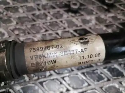 Second-hand car spare part front left transmission for mini mini (r56) one oem iam references 758976702  758976702