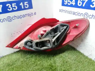 Peça sobressalente para automóvel em segunda mão farolim traseiro esquerdo por peugeot 207 sport referências oem iam   