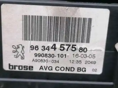Автозапчастина б/у двигатель переднього ліва вікна для peugeot 307 break / sw (s1) 9hy посилання на oem iam 9634457580  9634457580