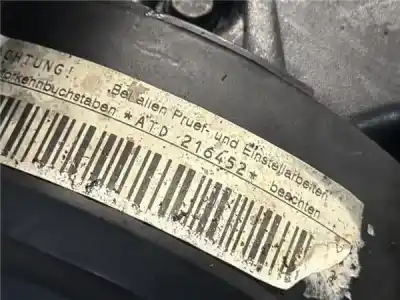 Peça sobressalente para automóvel em segunda mão motor completo por audi a3 (8l) 1.9 tdi ambiente referências oem iam atd  atd