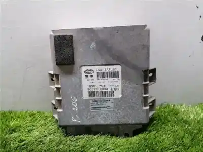 İkinci el araba yedek parçası ECU MOTOR KONTROL CIHAZI için PEUGEOT 206 FASTBACK (2A/C) 1.4 I OEM IAM referansları 9639907880  