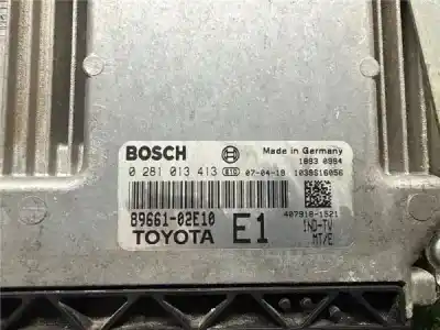 Second-hand car spare part ecu engine control for toyota auris (_e15_) 1.4 d-4d (nde150_) oem iam references 8966102e10  0281013413