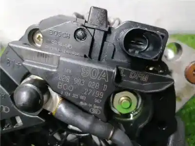 Second-hand car spare part alternator for audi a3 (8l1) 1.8 oem iam references 0124325003  028903028d