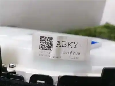 Pezzo di ricambio per auto di seconda mano pannello degli strumenti per opel meriva b sin doc. riferimenti oem iam 13346208  13346208
