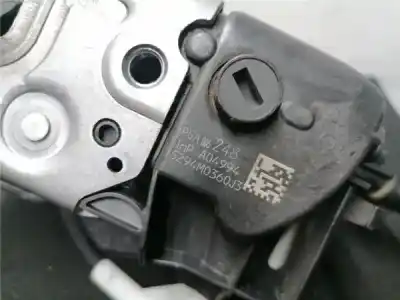 Second-hand car spare part rear left door lock for citroen c3 1.0 vti oem iam references 006248  006248