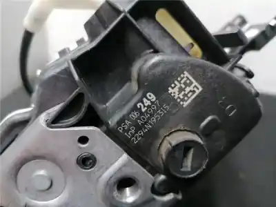 Second-hand car spare part rear right door lock for citroen c3 1.0 vti oem iam references 006249  006249