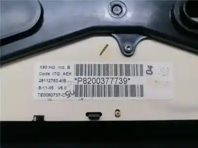 Peça sobressalente para automóvel em segunda mão quadrante por dacia logan 1.4 cat referências oem iam p8200377739  p8200377739