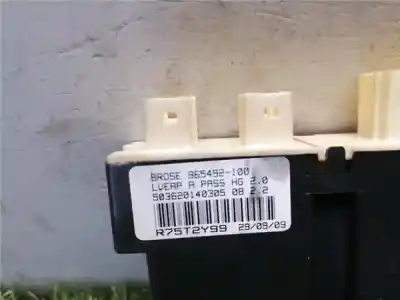 Автозапчасти б/у мотор стекла переднего правого за citroen c4 coupe 1.6 hdi cat (9hy / dv6ted4) ссылки oem iam 965492100  9681577380