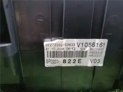 Peça sobressalente para automóvel em segunda mão quadrante por seat toledo (5p2) 2.0 tdi 16v referências oem iam 5p0920822e  5p0920822e