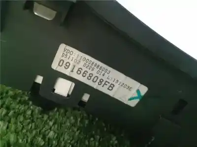 Peça sobressalente para automóvel em segunda mão quadrante por opel combo tour 1.7 dti 16v referências oem iam 09166808fb  09166808fb