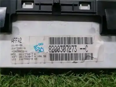 Pezzo di ricambio per auto di seconda mano display multifunzione per renault clio iii 1.5 dci diesel 68 cv / 50 kw riferimenti oem iam 8200307273  8200307273