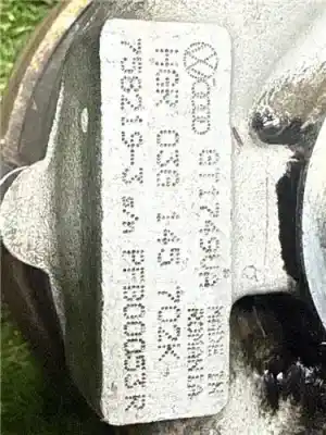 Peça sobressalente para automóvel em segunda mão turbocompresor por audi a6 c6 (4f2) 2.0 tdi referências oem iam gt1749va  03g145702k