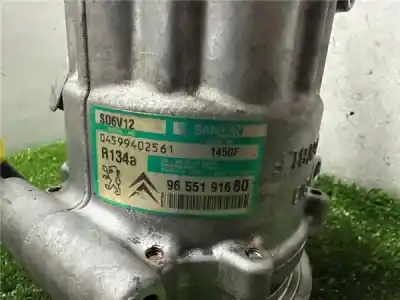 Peça sobressalente para automóvel em segunda mão compressor de ar condicionado a/a a/c por citroen c2 (jm_) 1.1 referências oem iam 9655191680  9655191680