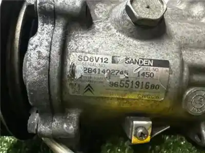 Second-hand car spare part air conditioning compressor for citroen c2 (jm_) 1.1 oem iam references 9655191680  9655191680