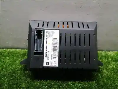 Second-hand car spare part multifunction display for opel corsa d 1.3 16v cdti cat (z 13 dth / l4i) oem iam references 28107804  13275279