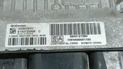 Second-hand car spare part ecu engine control for citroen c4 picasso business class oem iam references 9804127280 s180123008 hw9666681180