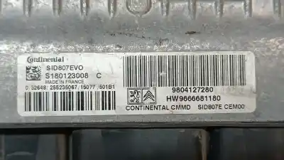 Second-hand car spare part ecu engine control for citroen c4 picasso business class oem iam references 9804127280 s18023008c hw9666681180