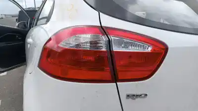 Second-hand car spare part left tailgate light for kia rio basic oem iam references   