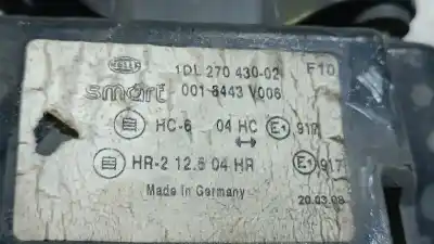 Pezzo di ricambio per auto di seconda mano faro anteriore destro per smart roadster affection roadster (60kw) riferimenti oem iam 