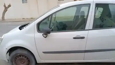 Second-hand car spare part left front door for renault grand modus authentique oem iam references   