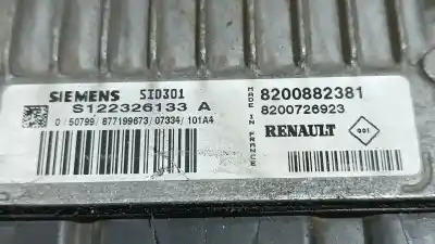 Second-hand car spare part ecu engine control for renault laguna iii authentique oem iam references 8200882381 s122326133a 8200726923