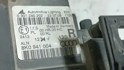 Автозапчасти б/у правая фара за audi a4 b8 (8k2) 2.0 tdi ссылки oem iam 