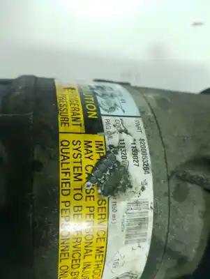 Автозапчастина б/у компресор кондиционера для dacia logan ambiance посилання на oem iam 8200053264